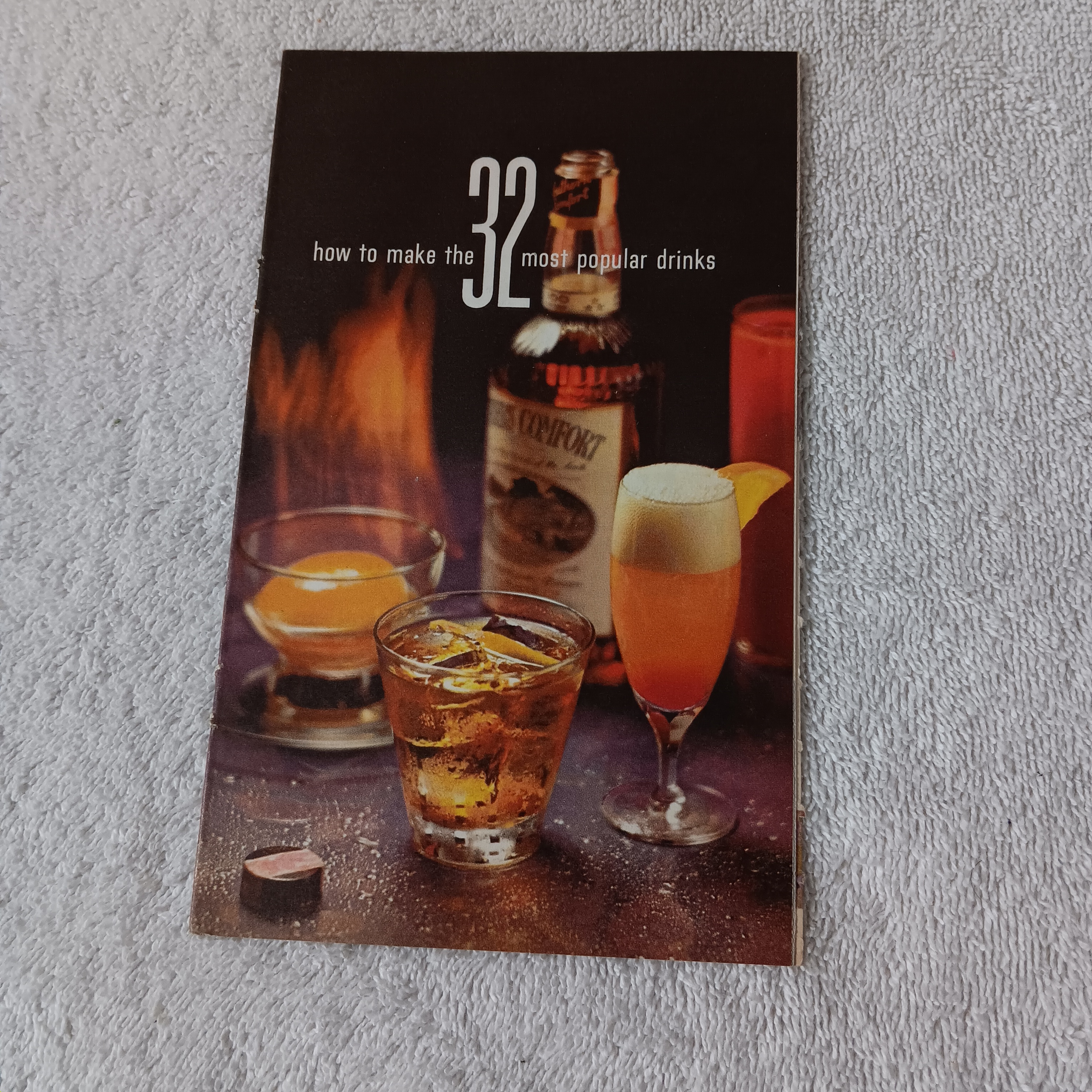 Vintage Cocktail Recipe Booklet